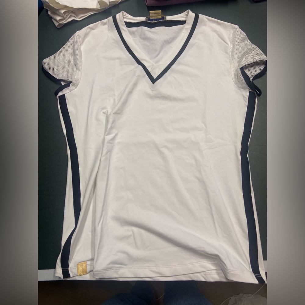 Monreal London athletic cap sleep shirt. Size medium